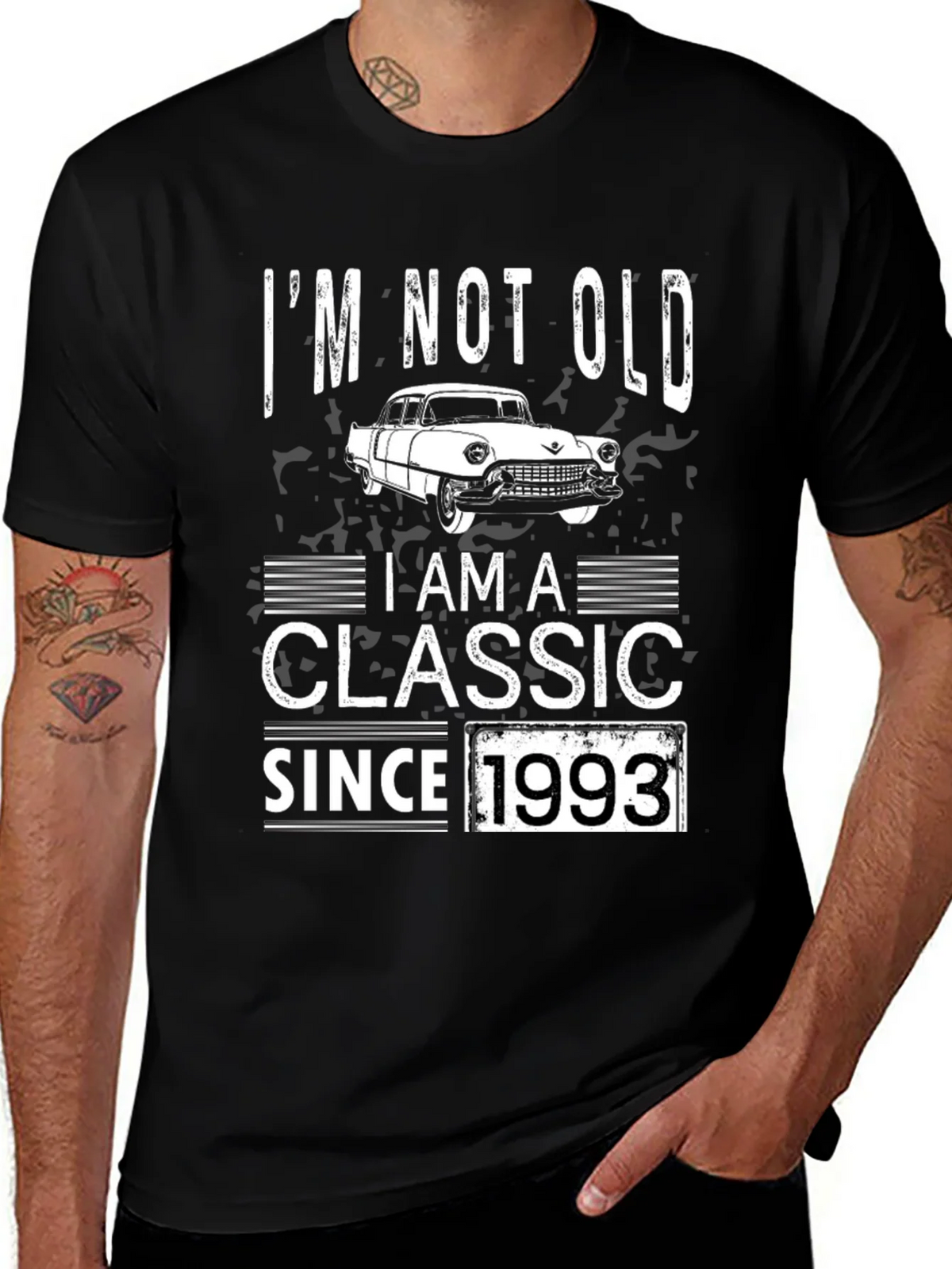 Classic Since 1993 Graphic Tee - Black product image 1