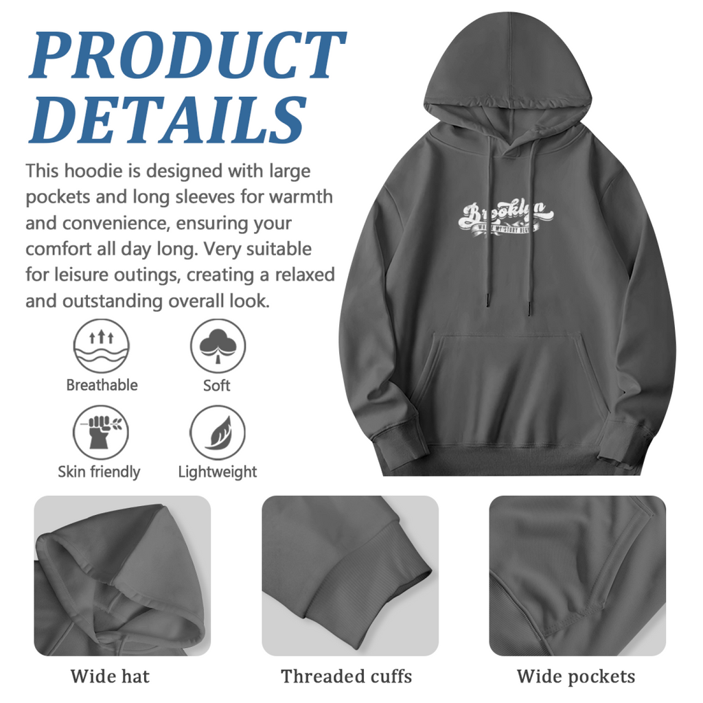 Streetwear Hoodie - Brooklyn NY product image 6