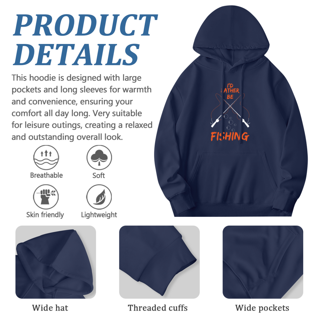 Trendy Hooded Sweatshirt - Inspirational Quote product image 6