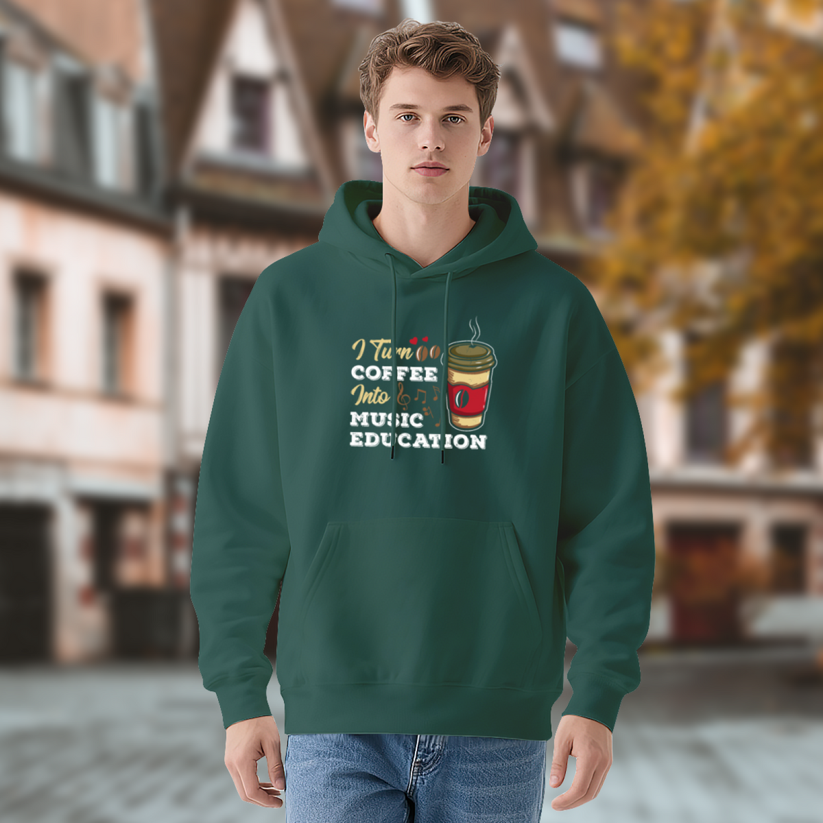 Stylish Pullover Hoodie - Cat Lover Design product image 4