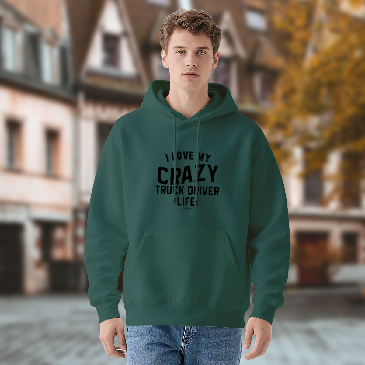 Stylish Pullover Hoodie - Trucker Life product image 4