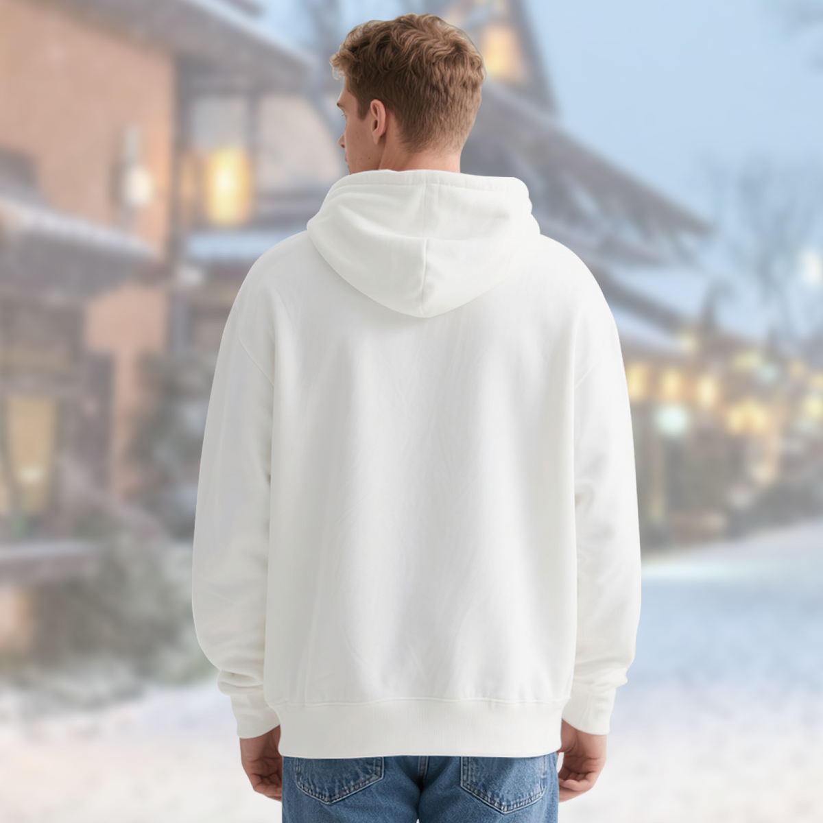 Cool Graphic Hoodie - White Featuring product image 5