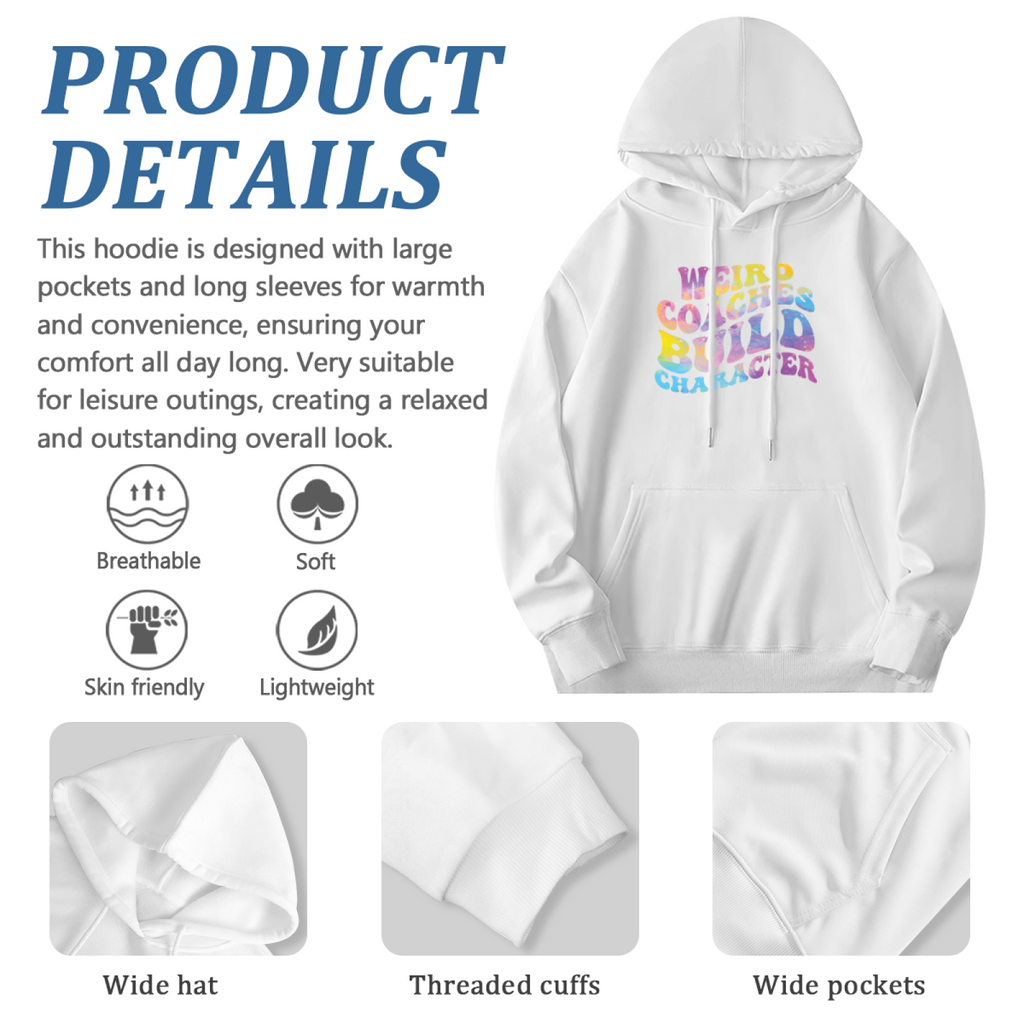 Cool Graphic Hoodie - White Featuring product image 6