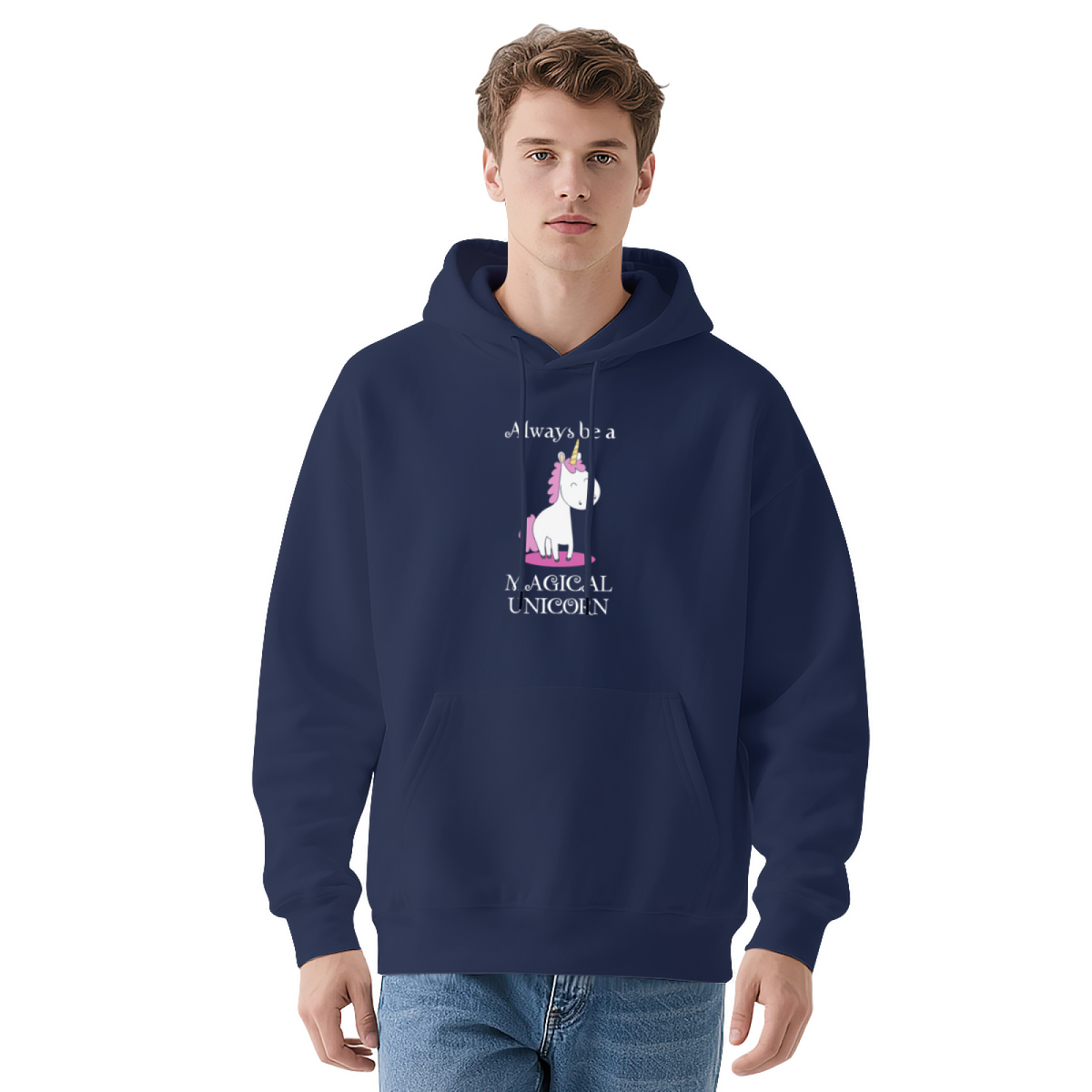 Trendy Hooded Sweatshirt - Inspirational Quote product image 1