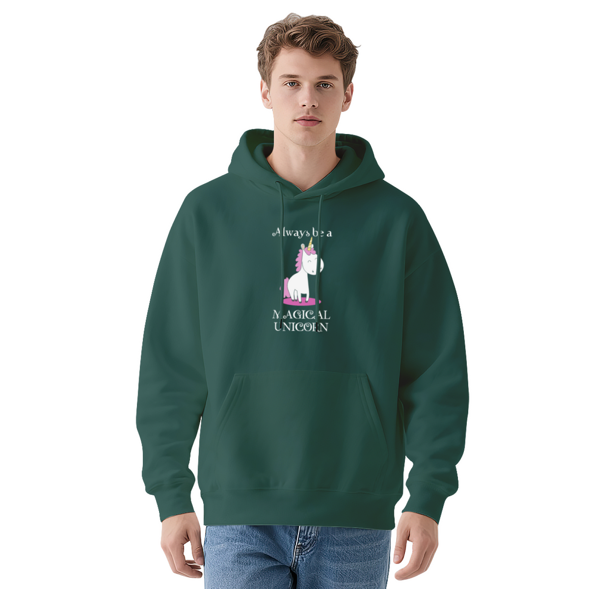 Trendy Hooded Sweatshirt - Inspirational Quote product image 13