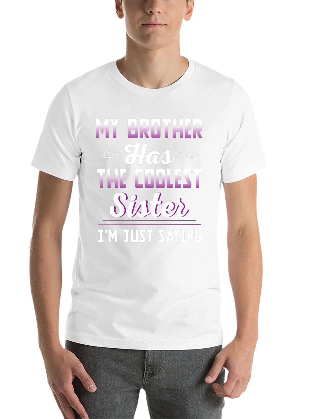 Coolest Sister Tee - Funny Sibling Pride T-Shirt product image 10