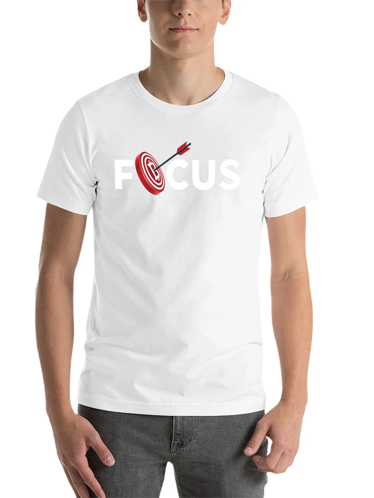 Focus Bitcoin Bullseye T-Shirt product image 10