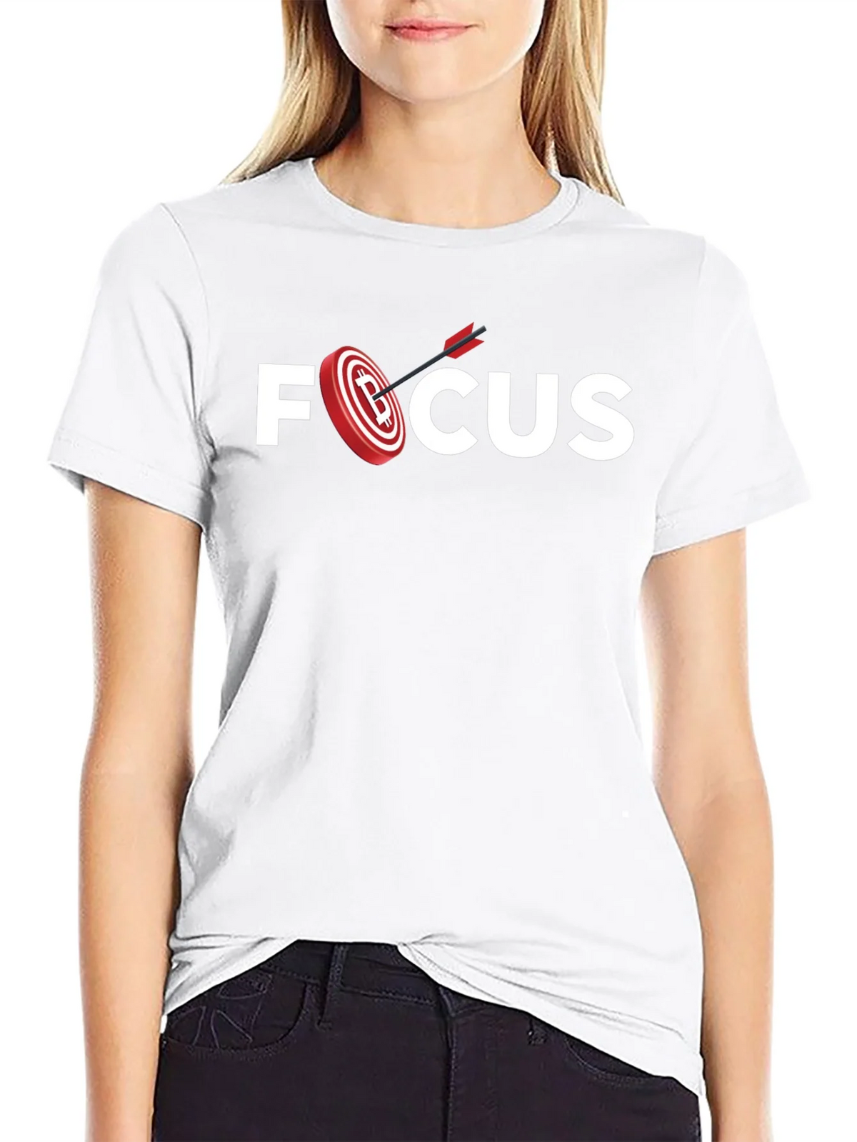 Focus Bitcoin Bullseye T-Shirt product image 8