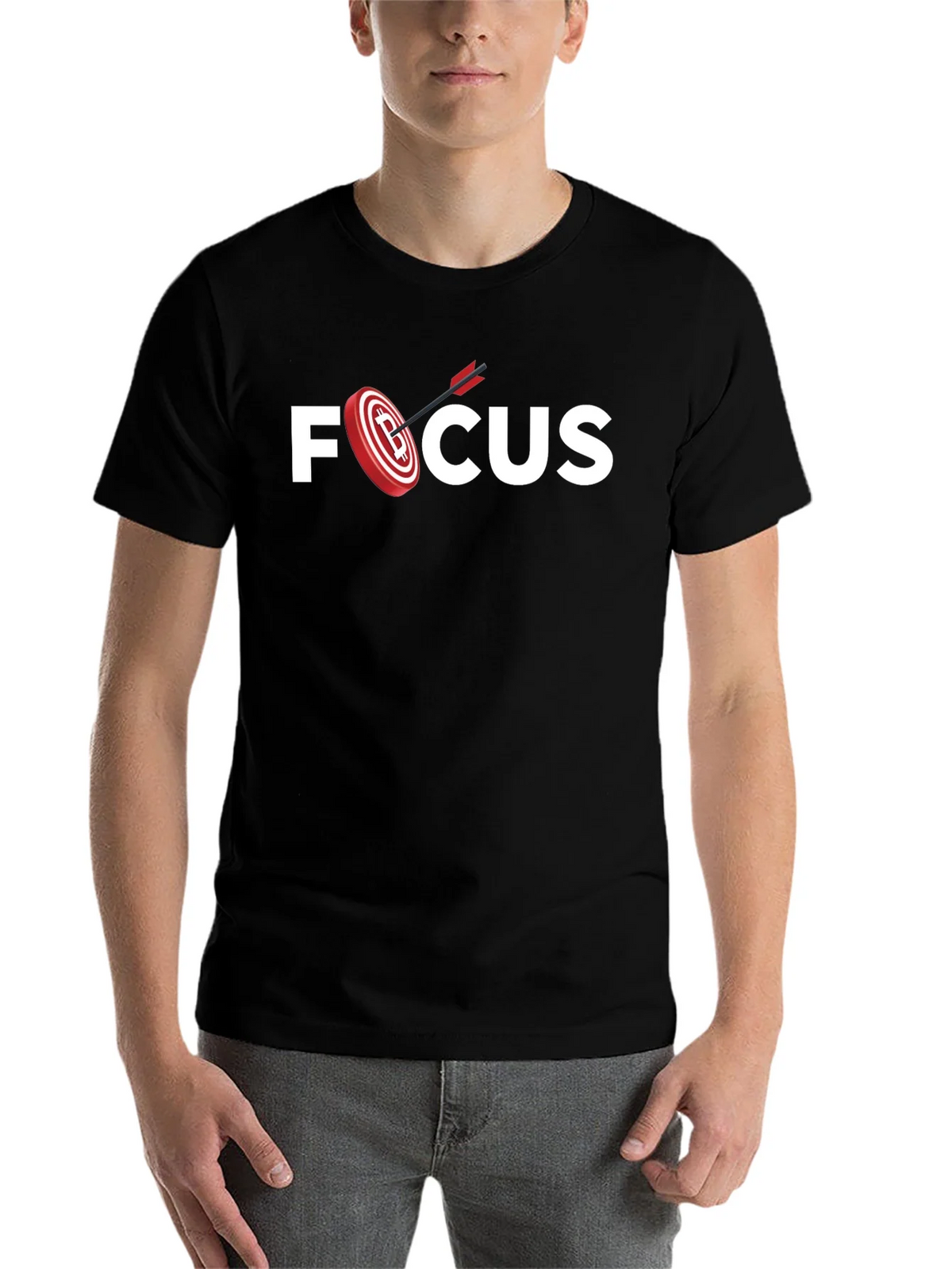 Focus Bitcoin Bullseye T-Shirt product image 4