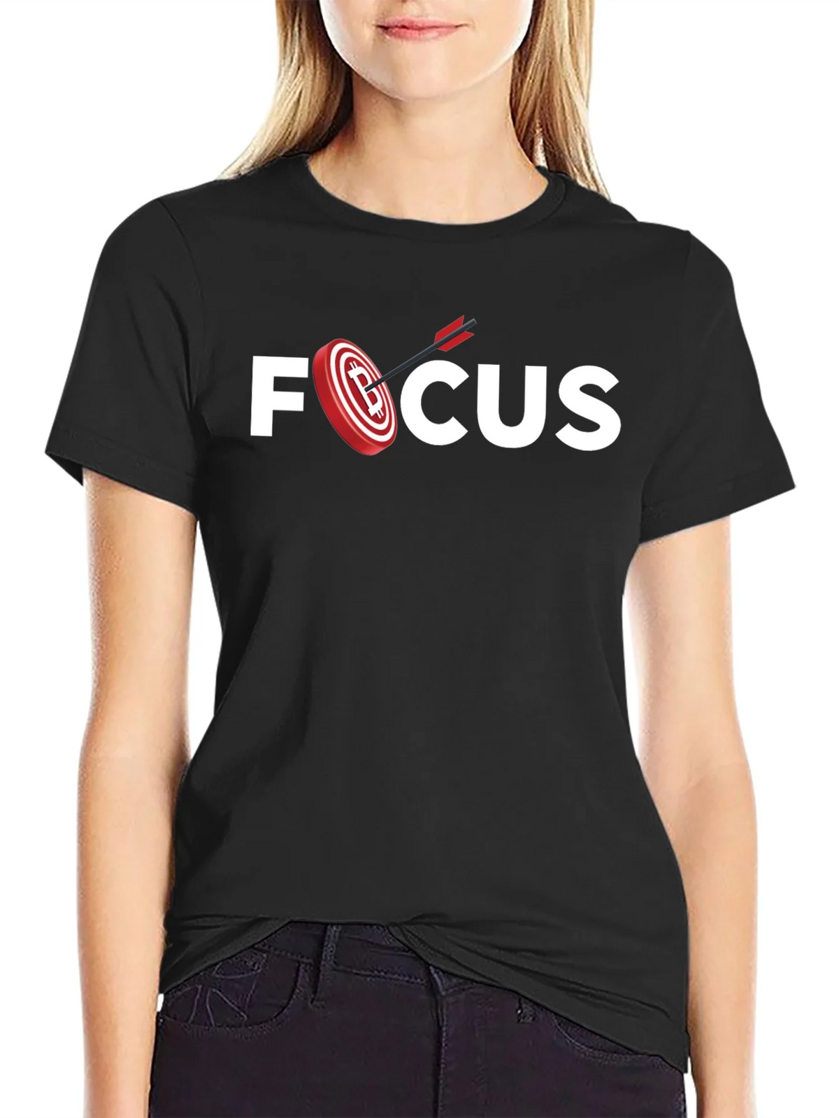 Focus Bitcoin Bullseye T-Shirt product image 2